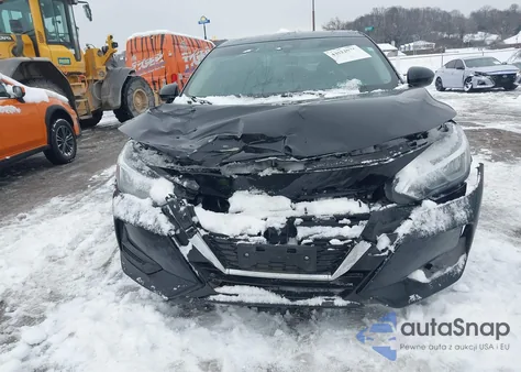 2021 Nissan Sentra Sv Xtronic Cvt z USA, uszkodzony, nr VIN 3N1AB8CVXMY289553
